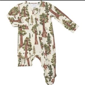 NWT Angel Dear Forest Pattern Baby Outfit 0/3m